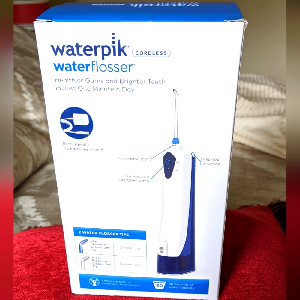 WATERPIK CORDLESS WATER FLOSSER, BATTERY OPERATED & PORTABLE FOR TRAVEL … - Picture 3 of 5